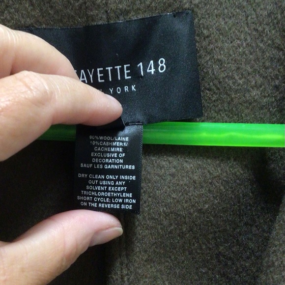 Lafayette 148 double faced wool jacket - Picture 3 of 8